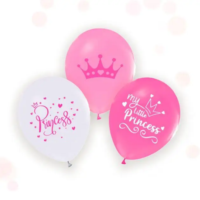 Повітряні кульки "Princess асорті " (ТМ "Твоя Забава") (50 шт) TZ-6833 фото