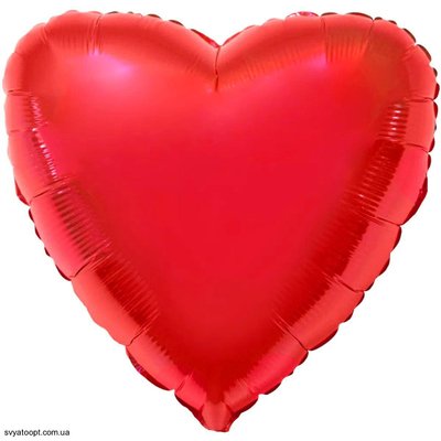 Фольга Flexmetal сердце 18" красное 1204-0085 фото