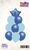 Набор воздушных шаров "Синяя звезда" ТМ "Твоя Забава" (9 шт.) TZ-4864 фото