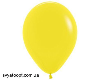 Кулі Sempertex 12" 020 (Fashion Solid Yellow) (100 шт) 4528 фото