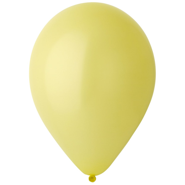 Повітряні кульки Everts 12" - 30см Macaron лимонний 1102-1832 фото