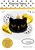Набір кульок фольгованих Чорна кішечка 5 шт (Китай) (в індив. упаковці) KUK-2061 фото