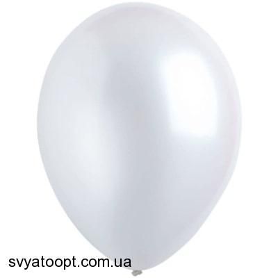 Кульки Everts 12" - 30см металік білий жемчуг 1102-1655 фото