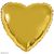 Фольга Flexmetal сердце 18" Золото 1204-0082 фото