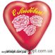 Шары-сердца Gemar 10" CR (с рисунками красное двухцветное микс) (100 шт) 1105-0120 фото 6
