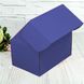 Подарункова коробка самозбірна маленька "Синя" (16х11х10) двосторонній картон 9267 фото 1