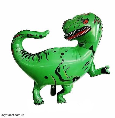 Фольгированная фигура Динозавр зеленый (Китай) (в инд. упаковке) 5958 фото