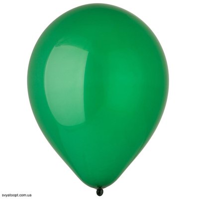 Воздушные шарики Everts 12" - 30см кристалл зеленый 1102-1641 фото