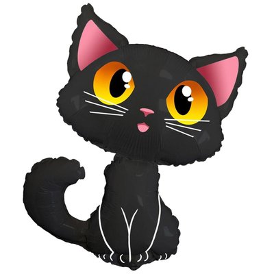 Фольга Flexmetal фігура великий чорний кіт (в Інд. уп.) 1207-4475 фото