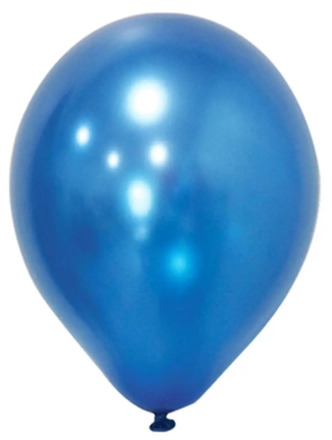 Кулі Balonevi 10"/М04 (Металік синій(100 шт) BV-4596 фото