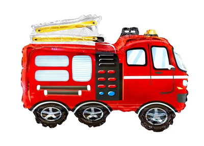 Фольгированная фигура "Пожарная машина новая" BV-5907 фото