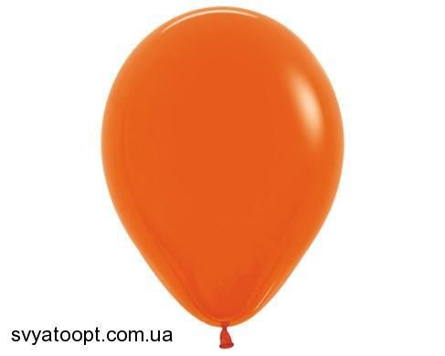 Шары Sempertex 10" 061 (Fashion Solid Orange) (100 шт) 4503 фото