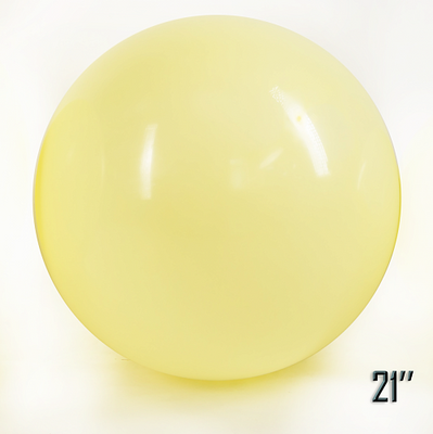 Куля-гігант Art-Show 21"/021 (Macaron yellow/Макарун жовтий) (1 шт) GB21120 фото