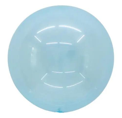 Куля Bubbles сфера кристал Блакитний (24") Китай Т-245 фото
