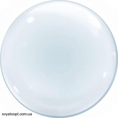 Куля Bubbles сфера 20" прозора Т-126 фото