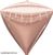 Фольга 3D Діамант рожеве золото (24") Китай 24006 фото