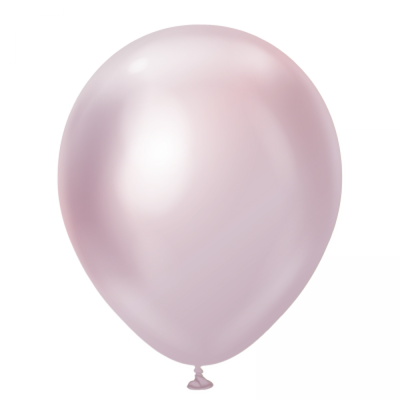 Шары Калисан 12" (Хром Перлина рожево-золотий (Mirror pearl pink gold) (50 шт.) 11250132 фото
