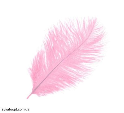 Декоративные перья розовые 7540 фото