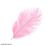 Декоративные перья розовые 7540 фото