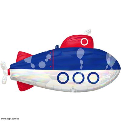Фольгована фігура велика Підводний човен Anagram 3207-2913 фото