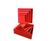 Набір подарункових коробок "Червоні" (4 шт.) двосторонній картон (h-9) Red-1 фото