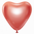 Куля-серце Калісан 12" (Хром червоний (Mirror red)) (1 шт) 11350102 фото