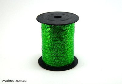 Лента металлизированная зеленая 5 мм (Лазер) 5552 фото