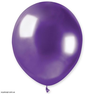 Шары Gemar 5" A50/97 (Хром фиолетовый Shiny) (100 шт) 3102-0641 фото