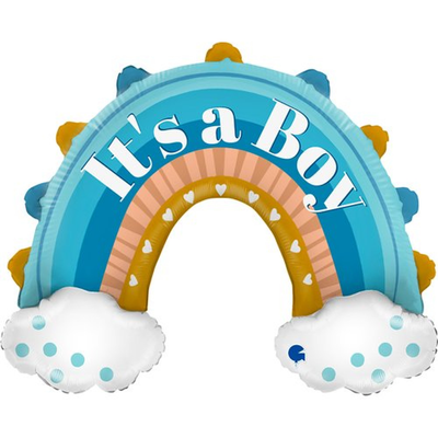 Фольгована кулька - Веселка It's a Boy 31" (Grabo) G72151 фото