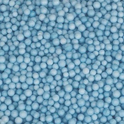 Пенопластовые шарики 2-3 мм (Макарун голубые) 1л peno-macaronblue фото