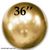 Куля-гігант Art-Show 36" (90см) Brilliance золото GB90-7 фото