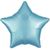 Фольга Flexmetal зірка 18" Сатин Блакитна 1204-0949 фото