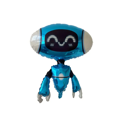 Фольгированная фигура Робот синий Flexmetal (інд. уп) 901892 A фото