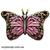 Фольгированная фигура большая розовая Бабочка 901778F Flexmetal (в Инд. уп.) 1207-3410 фото
