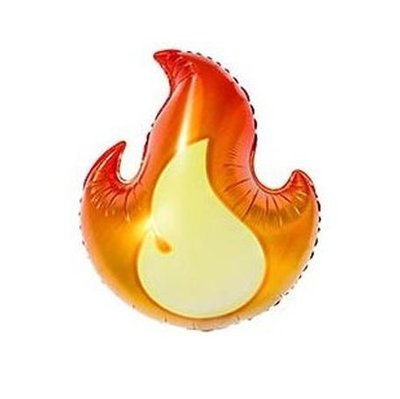 Фольгированная фигура "Огонь в инд. уп." Т-264 фото