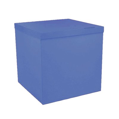 Коробка-сюрприз для кульок "Синя" (70х70х70) korobka-darkblue фото