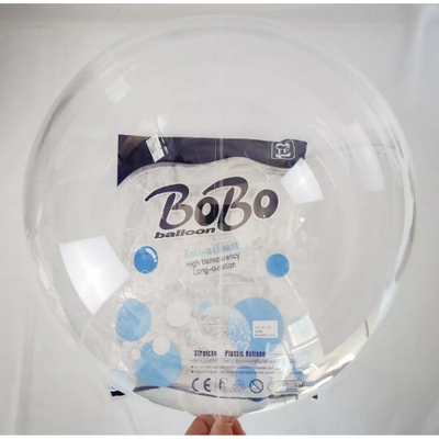Куля Bubbles сфера 36" прозора (синє пакування) S36 фото