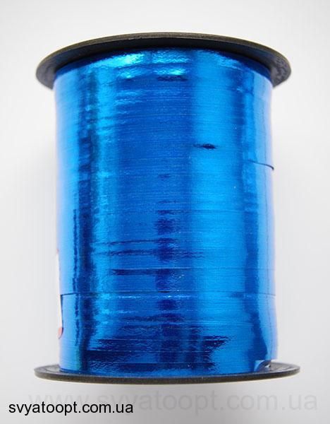 Стрічка металізована 5 мм (Синя) 2331 фото