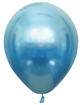 Кулі Balonevi 12"/H04 (Хром сині) (50 шт) BV-02735 фото