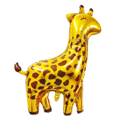 Фольгована фігура Жирафа золото (Китай) (в індив. упаковці) 1001 фото