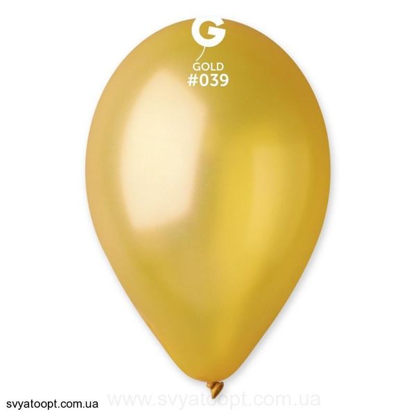 Кулі Gemar 10" G90/39 (Металік золотий) (100 шт) 1102-0285 фото