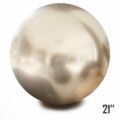 Куля-гігант Art-Show 21"/202 (Brilliance beige silk/Діамантовий бежевий шовк) (1 шт) GB21222 фото