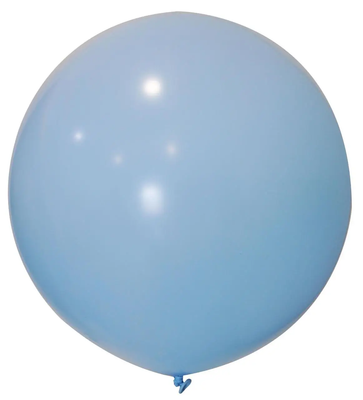 Куля-гігант 24"/H29 Balonevi (Макарун Блакитний) (1 шт) BV-4666 фото