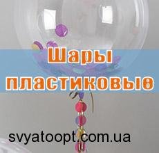 Кулька Pinan bubbles сфера 17" прозора (42 см) 5241 фото