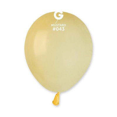 Шары Gemar 5" A50/43 (Baby Yellow) (100 шт) 1102-43 фото