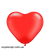 Шары-сердца Калисан 12" (Красный (Red)) (100 шт) KLH12-001 фото