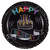 Happy birthday неоновый торт