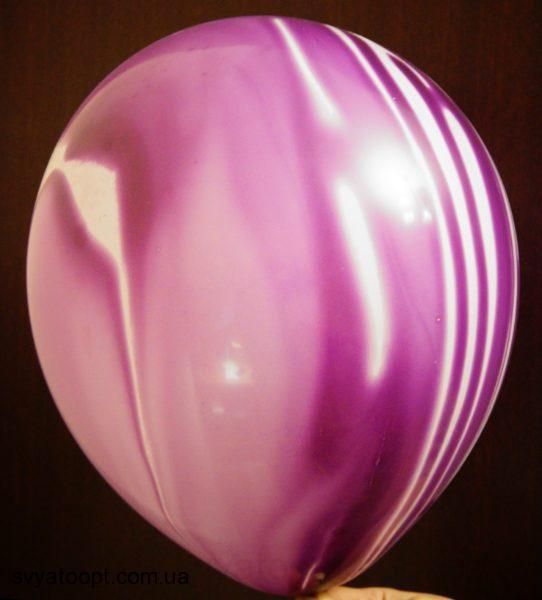 Шары Прошар 12" (Радужный фиолетовый) (100 шт) 102-06 фото