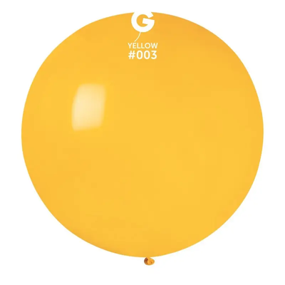 Шары Gemar 18" G150/03 (светло-желтый) (1 шт) 1102-1266 фото