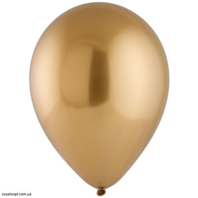Кульки Everts 12" - 30см Хром сатин золотий (1 шт) 1102-1844 фото